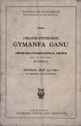 1933 Gymanfa Ganu Program - Pittsburgh, PA