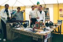 Aberystwyth Town Fencing Club's stand at...