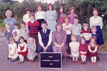 Llanfihangel y Creuddyn School 1985