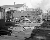 2-6-4T 80131 passing Aberystwyth Signal Box, 2...