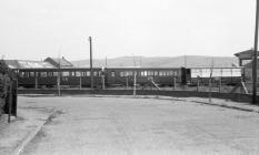 VoR coaching stock, Aberystwyth May 1964