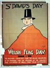 World War One Poster, ‘Welsh Flag Day’