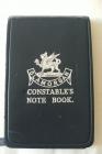 Constable's leather note book cover