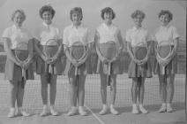 Chwaraewyr Tennis, Ysgol Breswyl Plas Hafodunos