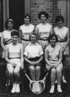 Chwaraewyr Tenis Ysgol Breswyl Plas Hafodunos 1963