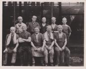 Welsh workers in an American tin mill