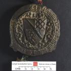 NLW Penrice and Margam Deeds 212 (seal 1) back ...