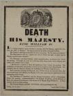 Death Of His Majesty King William 1837