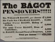 The Bagot Pensioners!! 1835