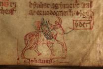 F. 39r. Ox (wrong symbol for John's Gospel)