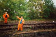 Pontyclun Railway workmen, September 1992