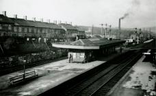 Llantrisant Railway Station (Pontyclun), view...