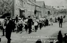 Communal Procession at Pontyclun, June 1911
