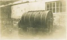 Butter churn,Teifi-side creamery, Capel Dewi,...