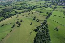  OFFA'S DYKE: SECTION FROM NORTH LODGE,...