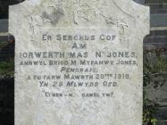 Iorwerth Mason Jones, Capel Bangor J/85359, RN.