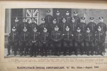 Glamorgan Special Constabulary, Blaenclydach 1945 