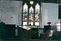 Interior of St Mary's Church, Tal-y-Llyn,...