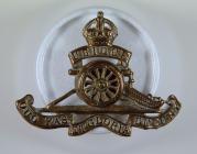 Cap badge worn by Thomas John Jones as seen on...