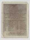 Roll of Honour to the Brecknockshire Battalion...