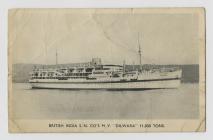 British India S.N. Co's MV “DILWARA” 11...