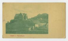 Postcard of a Church in  Aden, Yemen during the...