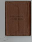 Field Service Pocket Book belonging to Corporal...