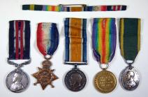 Edward Williams' Medals from the Great War