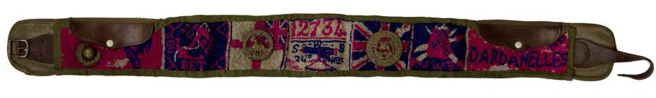 Walter Crane's Belt from his time during WW1