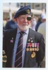 Ex Navy serviceman on parade at the VE day...