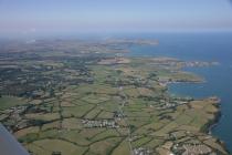  DINAS, ROUNDHOUSES WITHIN SUGGESTED HILLFORT