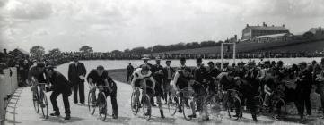 Carmarthen Cycle Racing Track, 1906