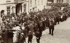 Parade through Haverfordwest c1920