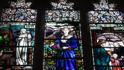 Machynlleth church window 