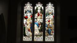 Machynlleth church window 