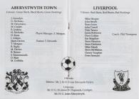Aberystwyth Town vs Liverpool football...