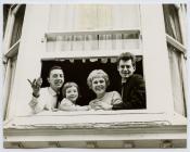 Owners of Central Hotel, Aberystwyth, early...