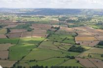  OFFA'S DYKE: SECTION NEAR MONTGOMERY