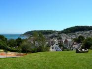 Mumbles from Oystermouth Castle