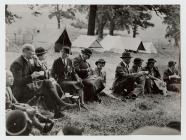 HRH the Princess Mary at the Beaver camp,...