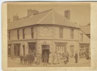 Pearce drapers shop Porthcawl, c1880
