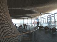 Welsh Assembly - looking along top floor above...