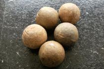 18th Century Musket balls.