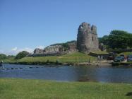 Ogmore Castle near Bridgend