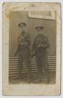 Private E.A. Harold Jones and Sergeant F....