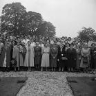  Chirk Women's Institute visit Brynkinallt...