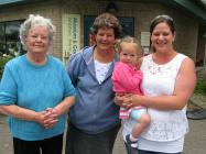 Photo of four generations of Rhayader Ladies,...