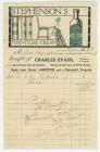 Shop Invoice Charles Evans Lampeter