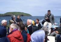 Skokholm - Various people on the Dale Princess...