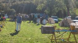 Wye Valley Axemen at Nantmel Show